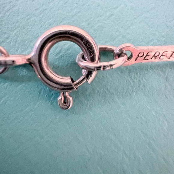 Tiffany & Co. Peretti Large Open Heart Silver Necklace - LNC - Picture 5 of 12